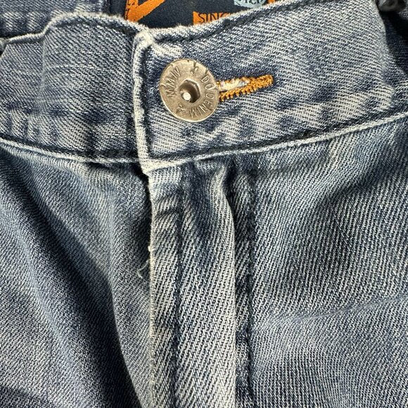 DO Denim Men's Distressed Vintage Jeans Size 36x32 - Picture 9 of 16